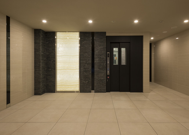 ガーラ・パークサイド川崎8階 優しい彩光のエントランス