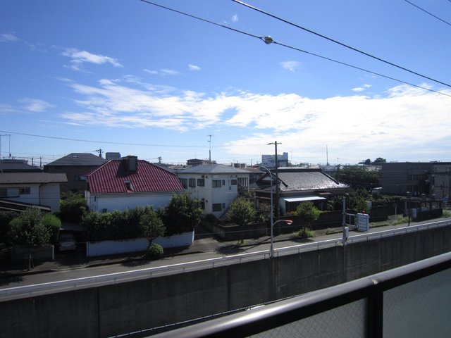 セシオン湘南0301号室 広々としたバルコニーです
