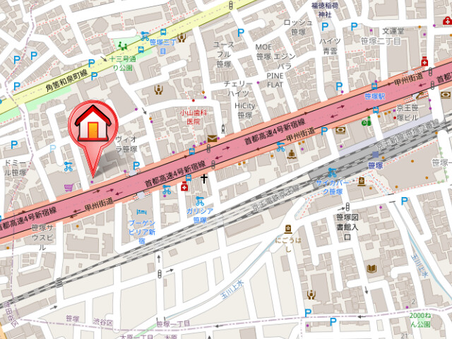 レジディア笹塚Ⅱ10階 null