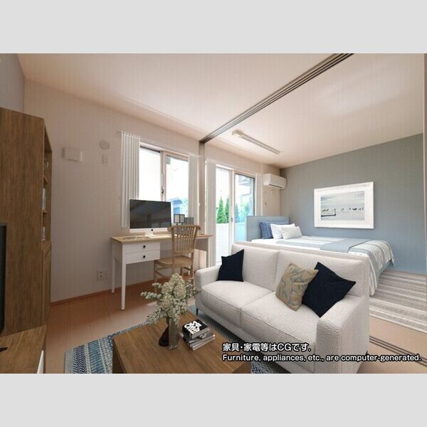 クレセント103号室 ※家具・家電等はCGです