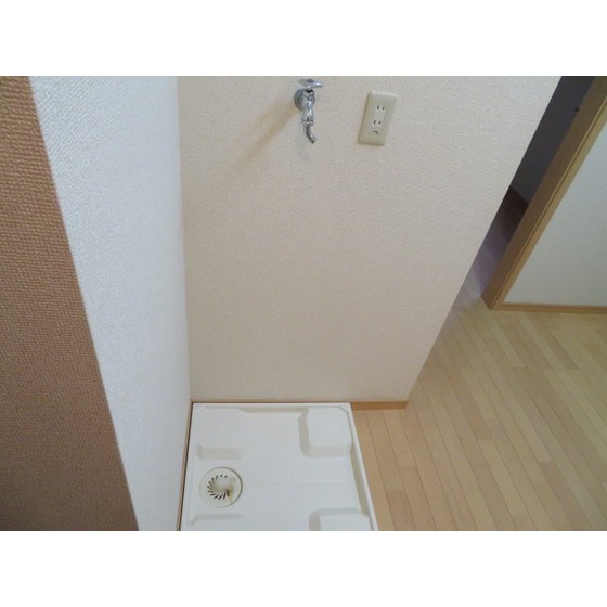 ちきゅうハウス0101号室 室内洗濯機置き場