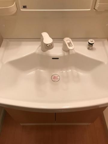 メイプルコート仲道102号室 洗髪洗面化粧台