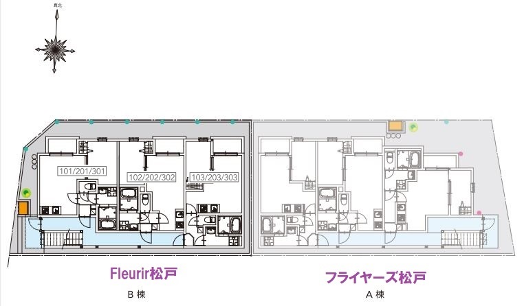 Ｆｌｅｕｒｉｒ松戸1階 部屋その他