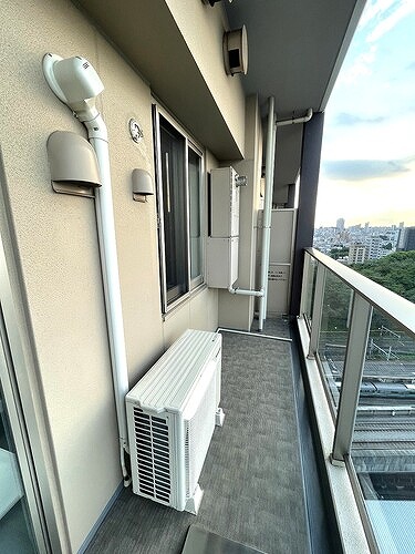 王子飛鳥山ザ・ファーストタワー＆レジデンス　タワー棟17階 バルコニー　※内装後2022年8月撮影の写真