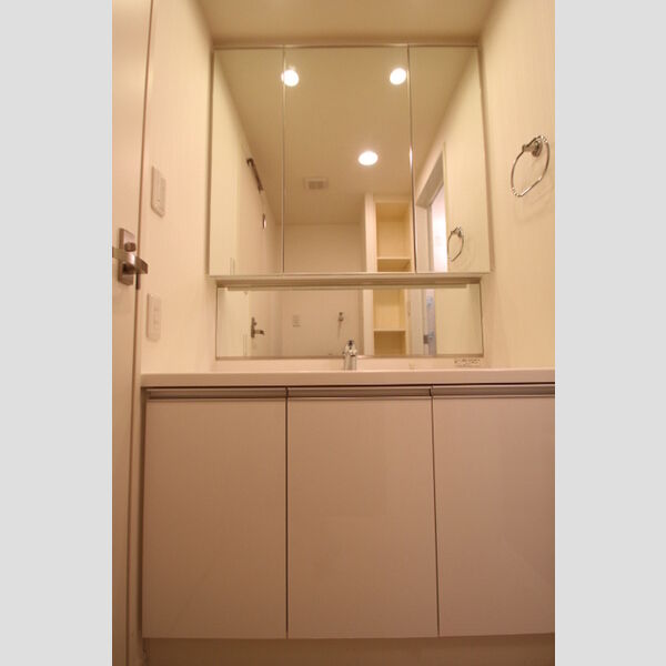 カスタリア茅場町0708号室 洗面