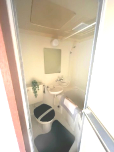 フラットソレイユ205号室 ※写真は別室です