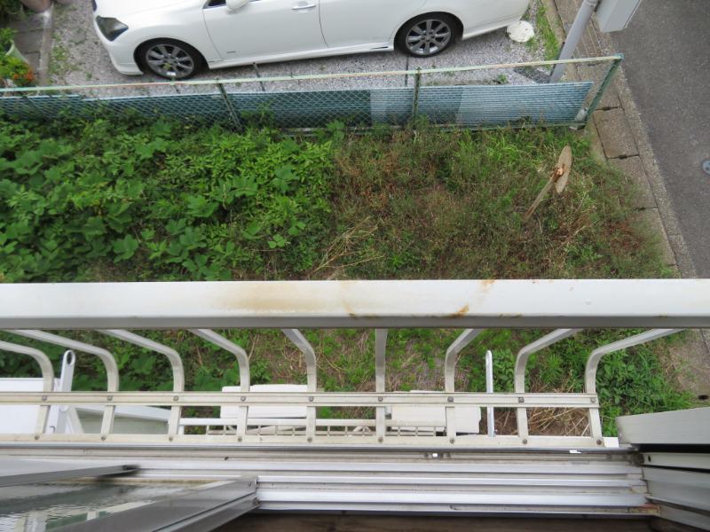 コーポラスエイト2階 バルコニー