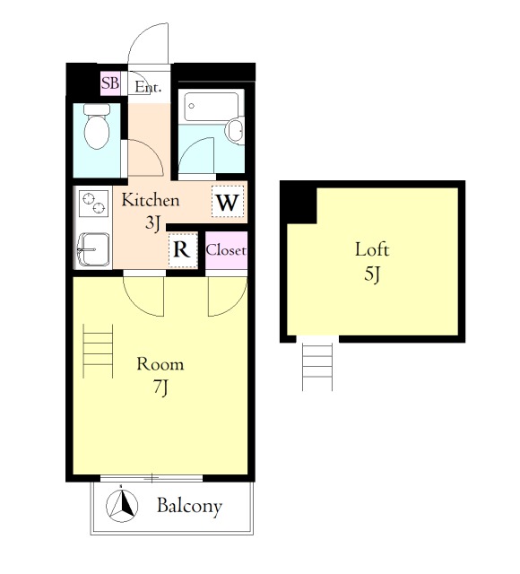 エスポワール和光1階 間取