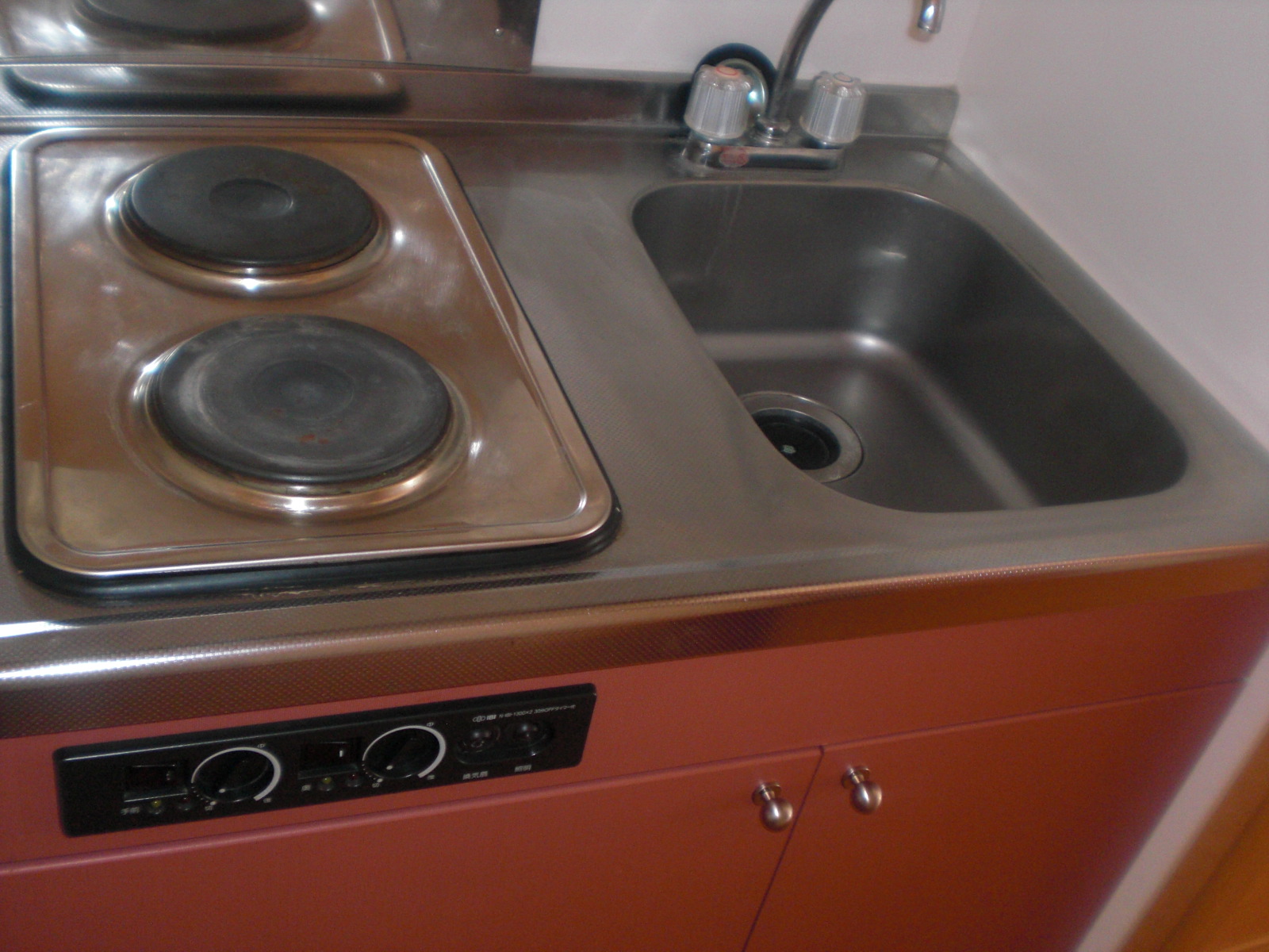 レオパレスペイサージュⅡ 2口電気コンロ