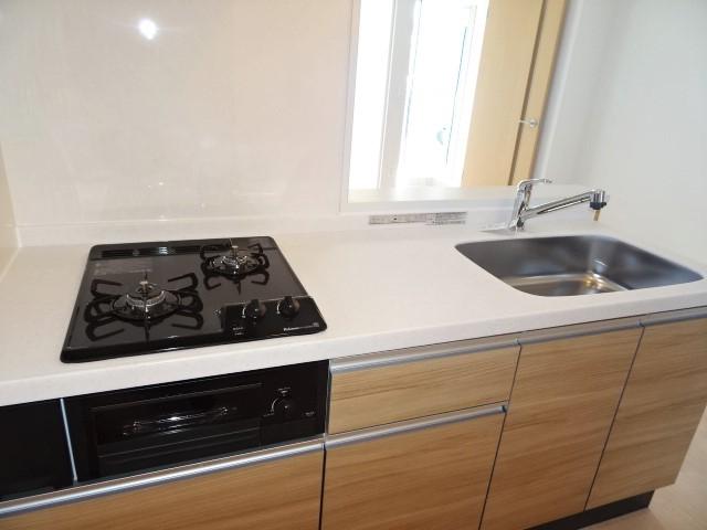 （仮称）小田原市中町アパート新築工事103号室 キッチン（イメージ）