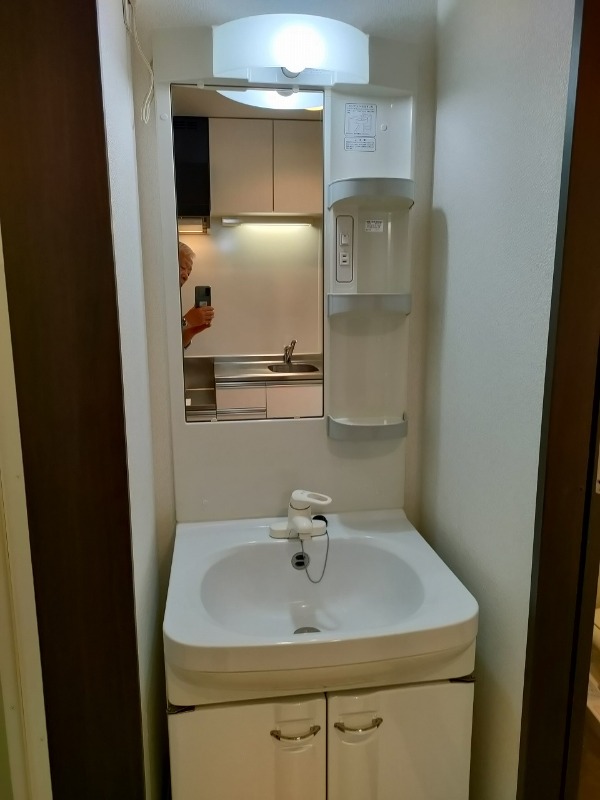 クリスタル竹の塚2階 洗面