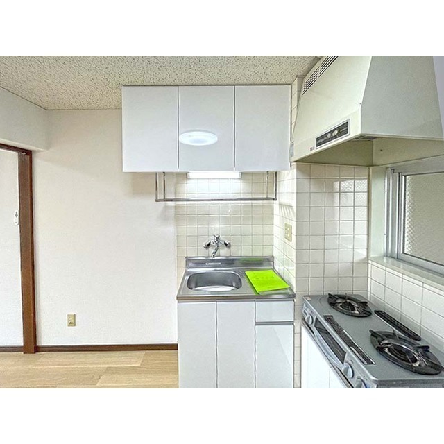 第二清水ハイツ202号室 2口ガスコンロ