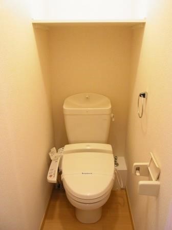 レオパレスガーデンハウス　Ｗ204号室 温水洗浄便座付き