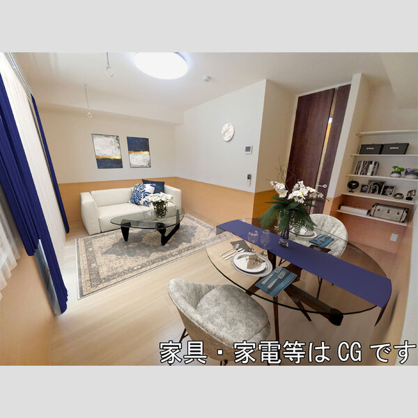 アンクレージュ 洋室(家具・家電等はCGです。