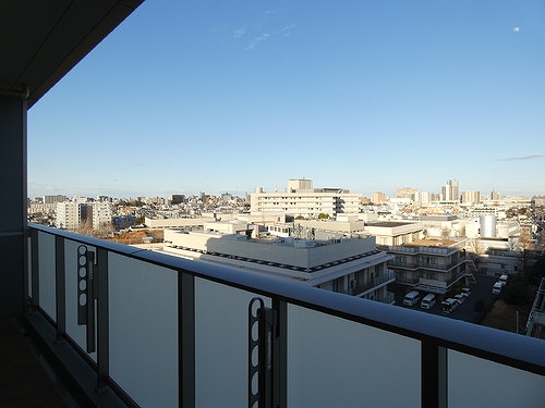 ジオ板橋大山8階 バルコニーからの眺望