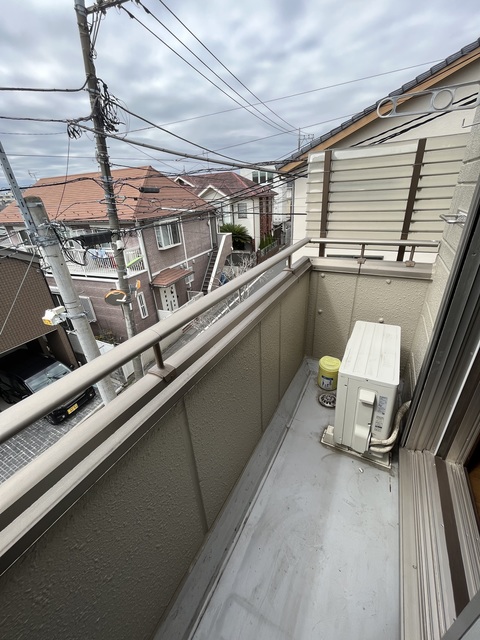 東松原ハウス0201号室 バルコニー