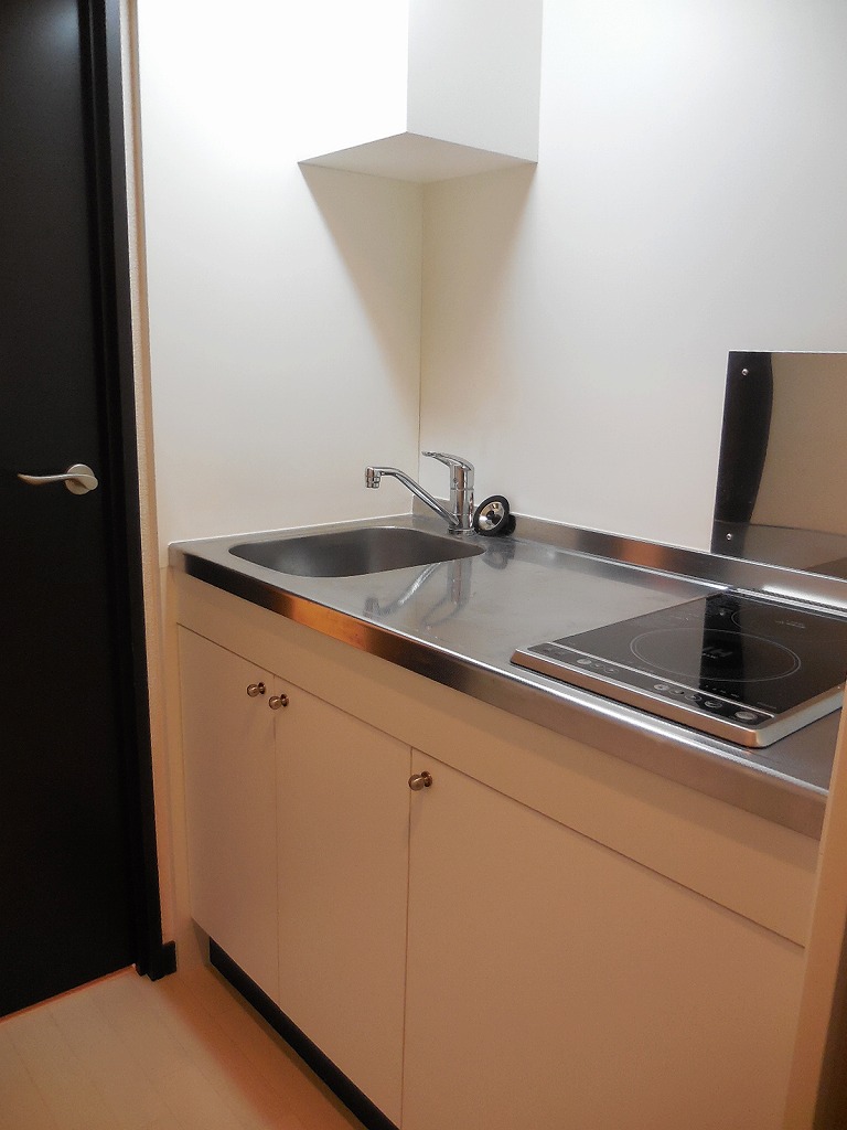 レオネクストセルクル105号室 IHヒーターと電気コンロが付いています。