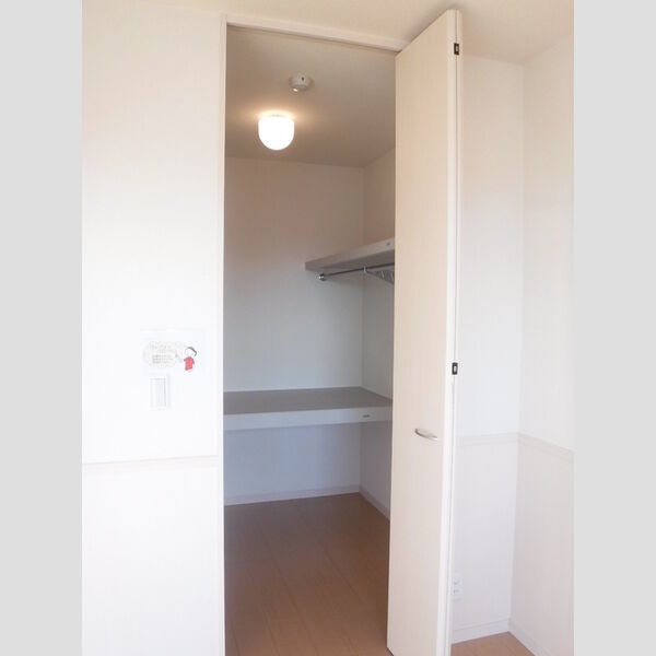 アクアコート ウォークインクローゼット