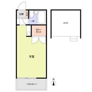 グリーンパーク101号室 間取