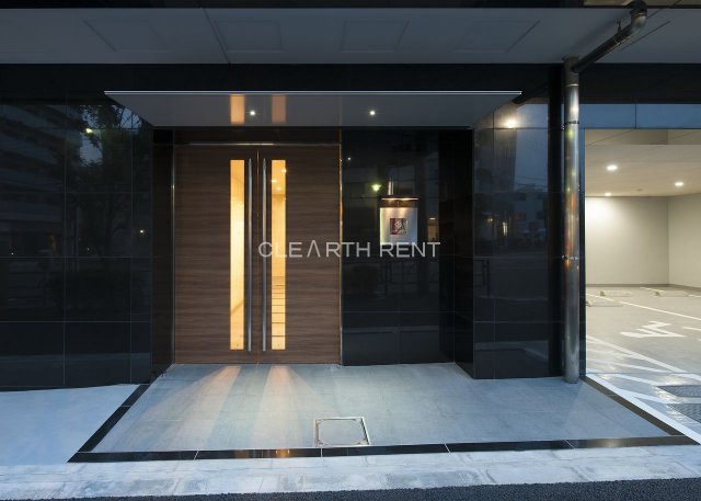 コンシェリア東京AQUA VERT 上質な雰囲気のエントランス