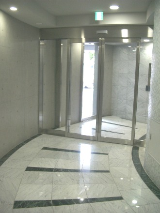 クオス銀座エスト・プルミエ エントランス