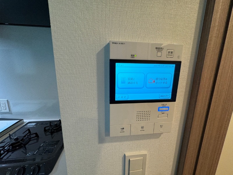 CREALpremier笹塚1階 モニター付きインターホン