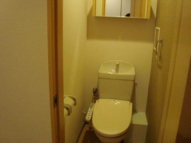 エクセレント南柏203号室 シャワー付トイレ