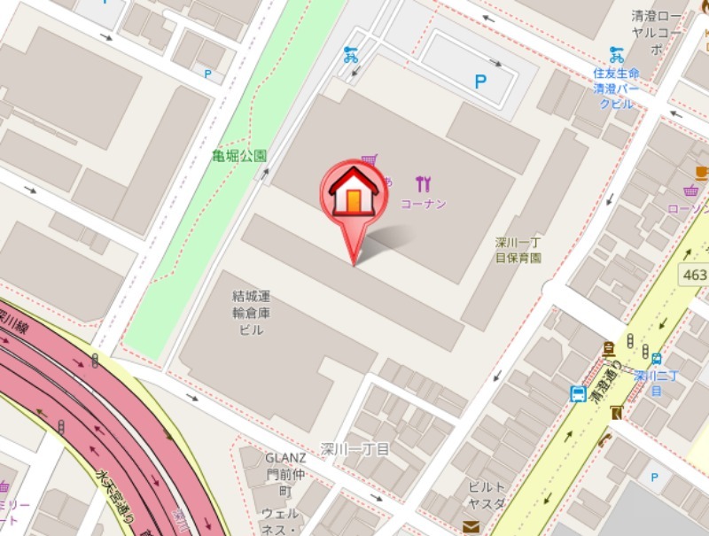 深川住宅B棟7階 null