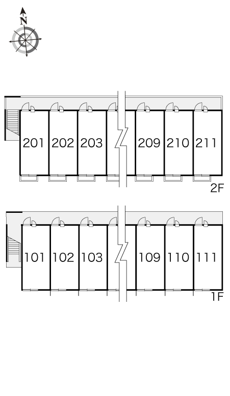 レオパレスＳＨＩＭＡＤＡ弐番館106号室 部屋その他