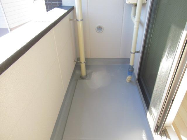 イーストガーデン205号室 ベランダ