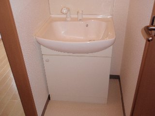 グランモンターニャ103号室 洗面