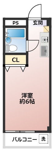 NOCEけやき台203号室 間取