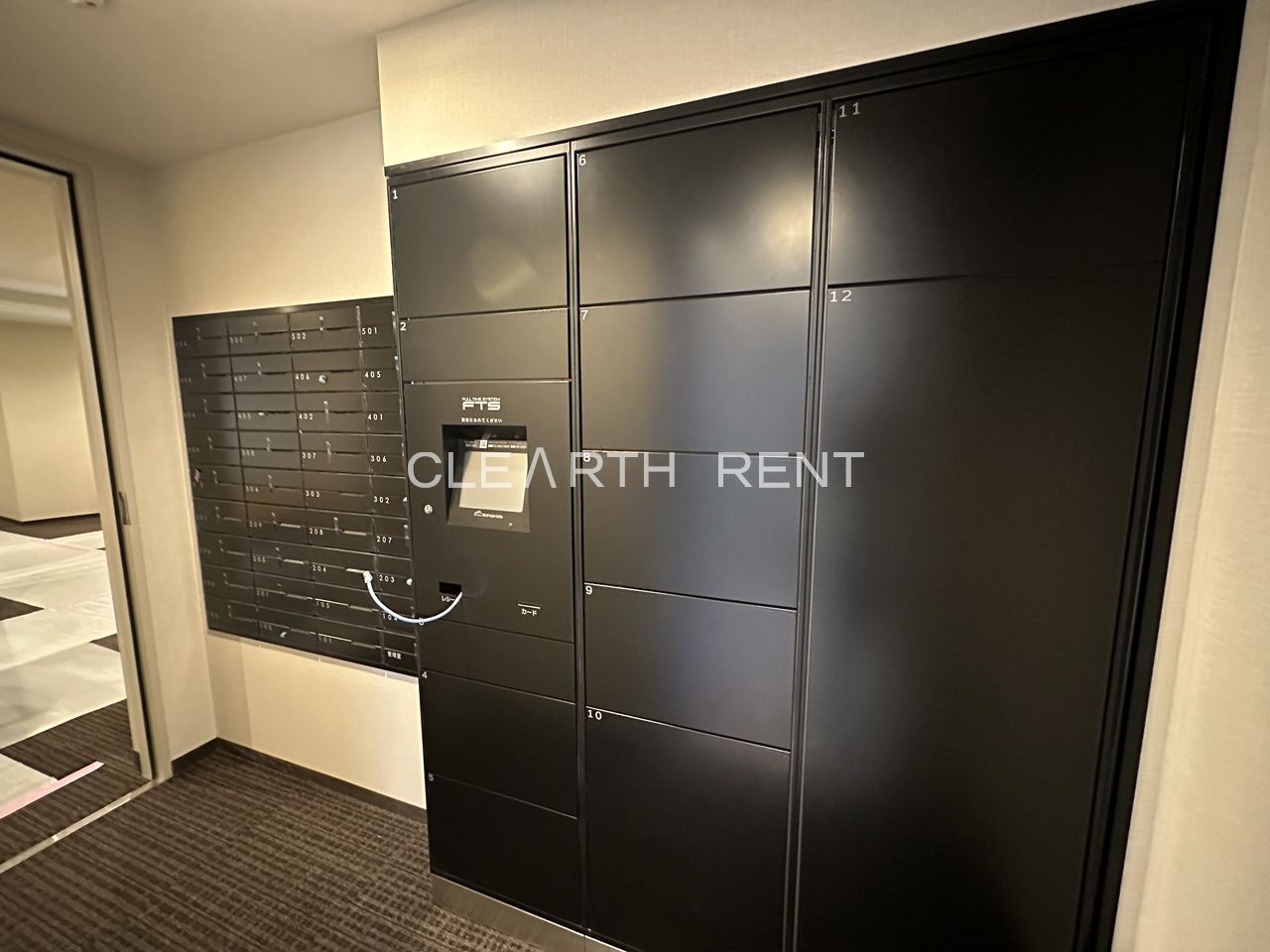 コンシェリア池上 ＴＨＥ ＲＥＳＩＤＥＮＣＥ4階 24時間対応の宅配ボックス