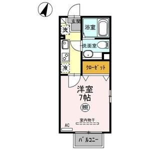 Parterre101号室 間取