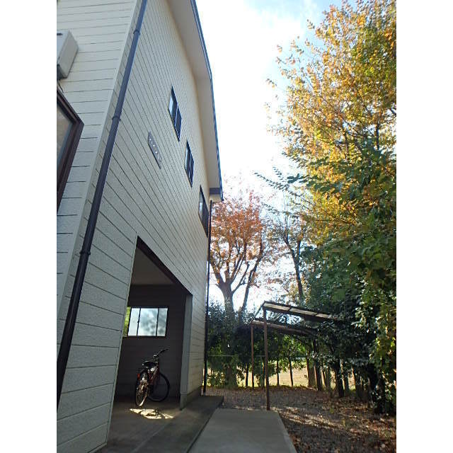 ハイツ中田202号室 駐輪場