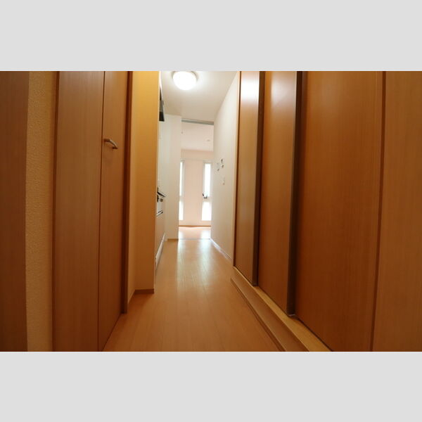 クレール303号室 玄関より洋室方向