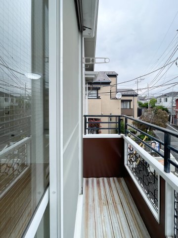 高稲荷ハイツ201号室 バルコニー