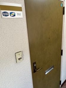 クレール柏 玄関