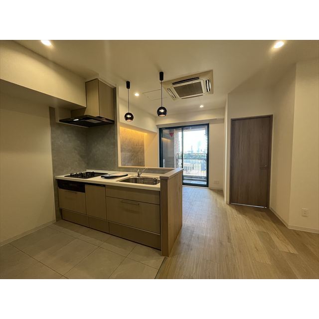 ルネパルティーレ汐留0705号室 キッチン