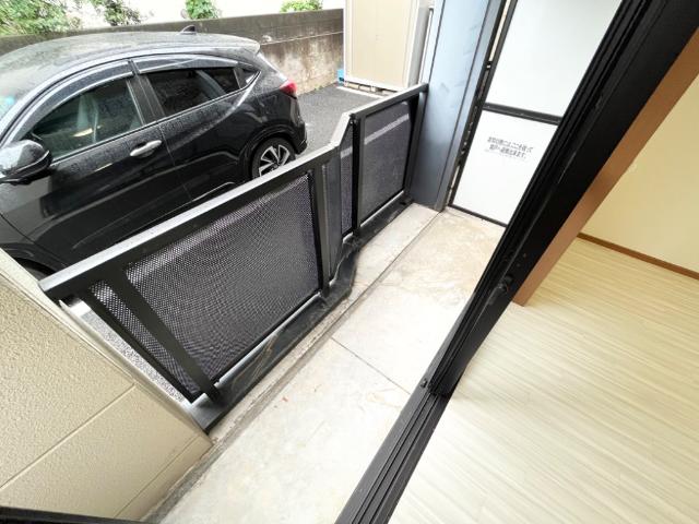 グラード101号室 ベランダ