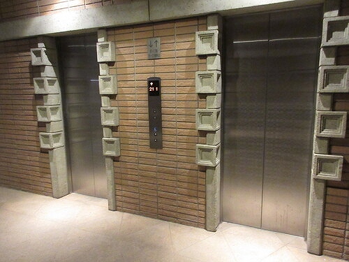 みなとみらいミッドスクエア　ザ・タワーレジデンス29階 エレベーター　※2023年10月撮影