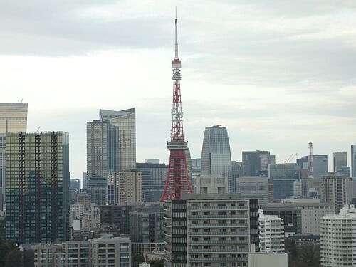 プレミストタワー白金高輪19階 バルコニーからの眺望