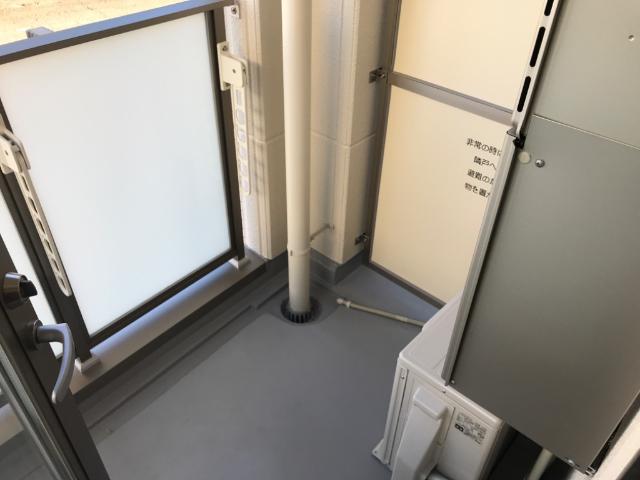 アプリコット101号室 ベランダ