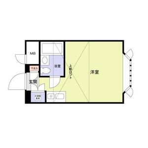 ベルシティ川口1号棟106号室 間取
