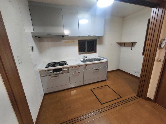 新宿区早稲田戸建 使い勝手の良いシステムキッチンです