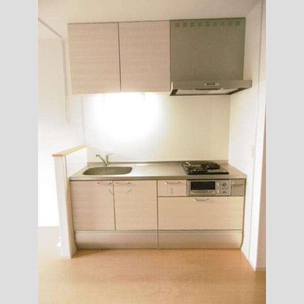 ソワーニュ 二口ガスコンログリル付きシステムキッチン