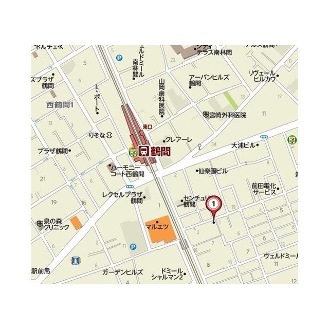 プラージュ鶴間 外観