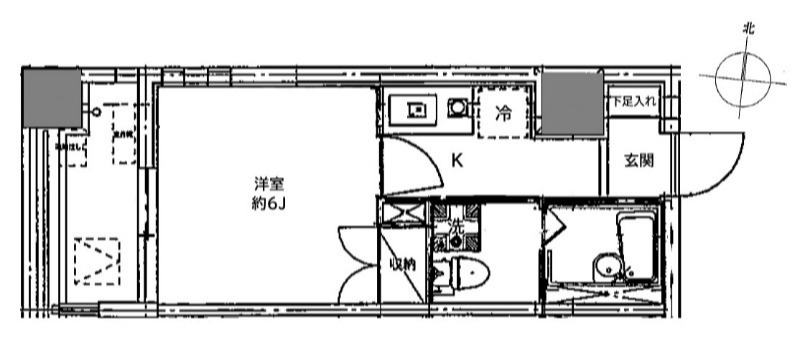 リエス大森ル・ノード4階 間取