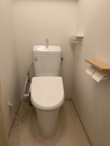 オークヒルズ301号室 落ち着いたトイレです