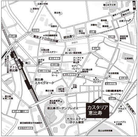 カスタリア恵比寿1階 null